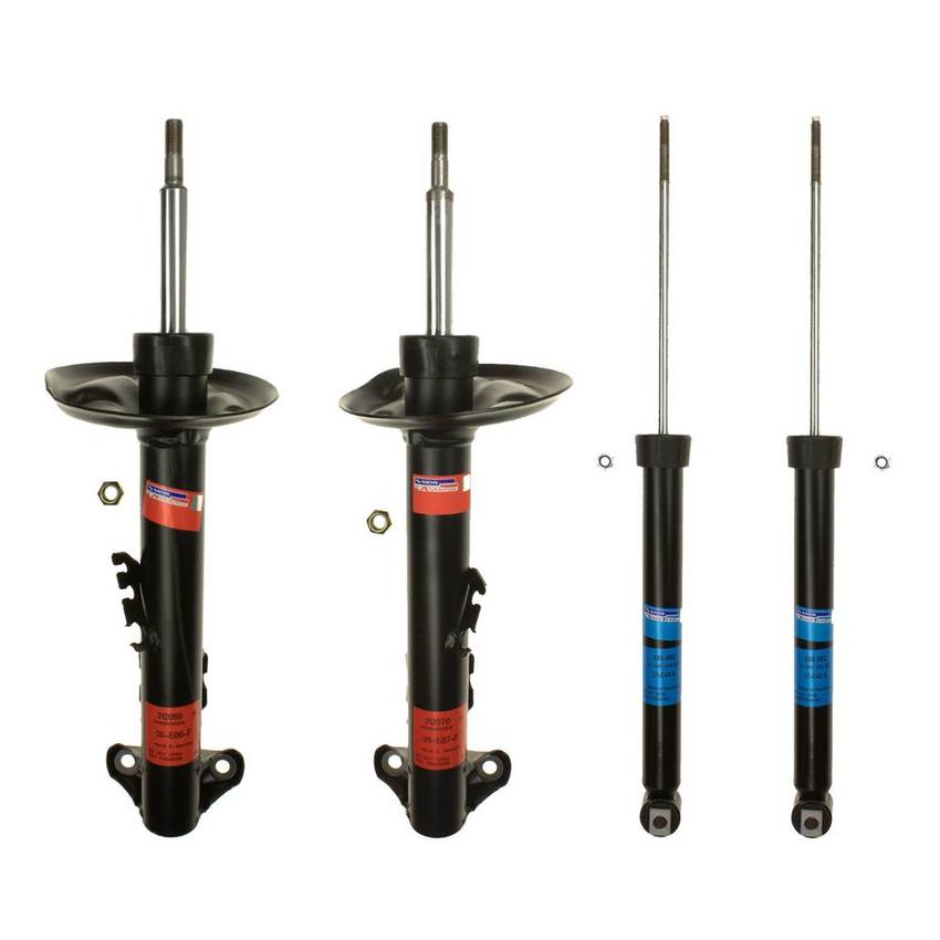 BMW Suspension Strut and Shock Absorber Assembly Kit - Front and Rear (With Sport Suspension) 33526759752 - Sachs 4016568KIT